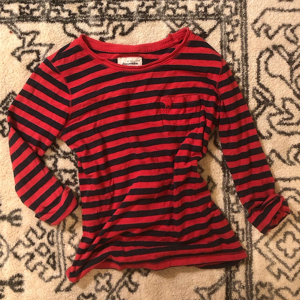 Abercrombie 3/4 long sleeve top